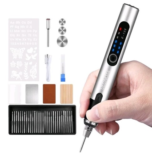 Engraving pen tool kit with - tool,
